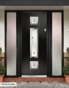 Inox Lyon Composite Front Door