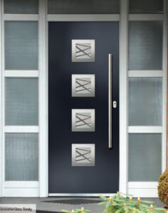 Inox Nice Composite Front Door